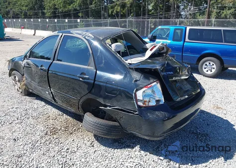 2009 Kia Spectra Ex from USA, damaged, VIN KNAFE221795631886